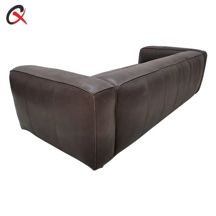 Modern 3 Seat Leather Sofa