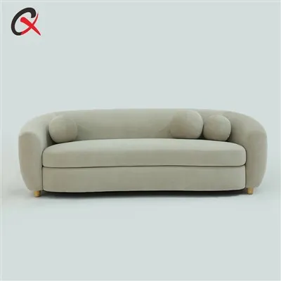 Zakrivljena sofa slobodnog oblika